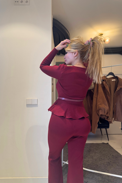 Conjunto Carolina - Burdeos