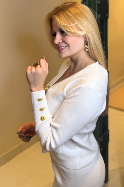 Conunto Botones - Blanco