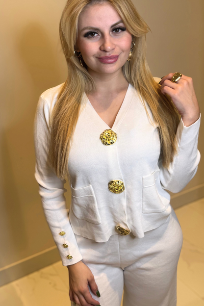 Conunto Botones - Blanco