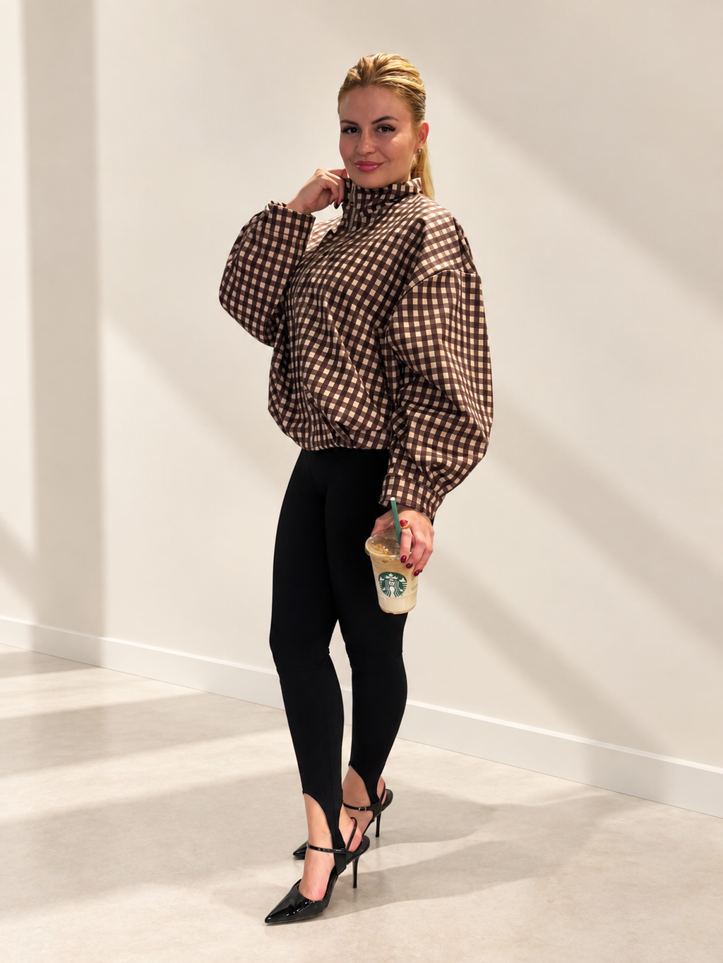 Chaqueta Vichy